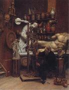 Samuel Butler Mr Heatherley's Holiday:an Incident in Studio Life Spain oil painting reproduction